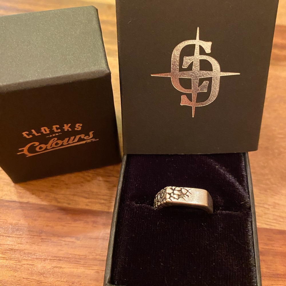 Clocks + Colours ring SOLD